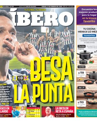 Edición Impresa - Libero | Sur - Sabado 21 de Febrero del 2026