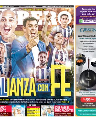 Edición Impresa - Libero | Norte - Lunes 23 de Febrero del 2026