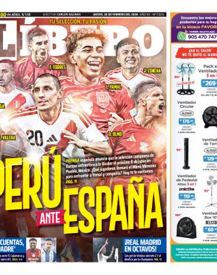 Edición Impresa - Libero | Sur - Jueves 26 de Febrero del 2026