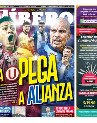 Edición Impresa - Libero | Sur - Viernes 27 de Febrero del 2026