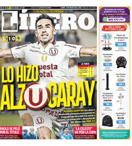 Edición Impresa - Libero | Lima - Lunes 02 de Marzo del 2026