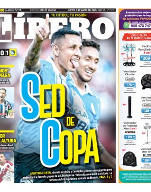 Edición Impresa - Libero | Sur - Jueves 05 de Marzo del 2026