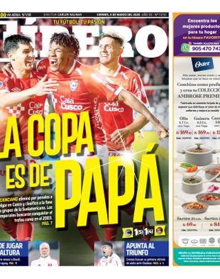 Edición Impresa - Libero | Sur - Viernes 06 de Marzo del 2026