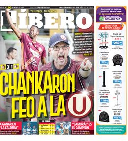 Edición Impresa - Libero | Lima - Lunes 09 de Marzo del 2026