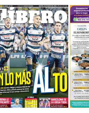 Edición Impresa - Libero | Lima - Martes 10 de Marzo del 2026