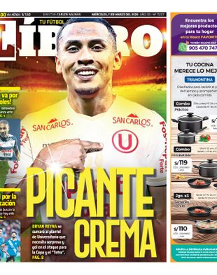 Edición Impresa - Libero | Norte - Miercoles 11 de Marzo del 2026