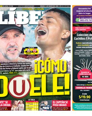 Edición Impresa - Libero | Sur - Sabado 14 de Marzo del 2026