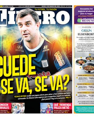 Edición Impresa - Libero | Norte - Jueves 19 de Marzo del 2026