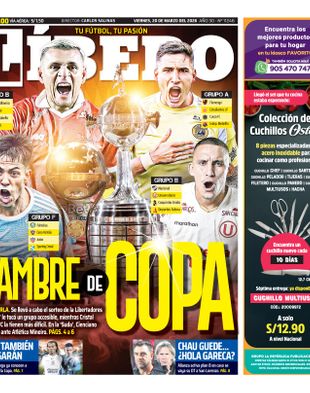 Edición Impresa - Libero | Sur - Viernes 20 de Marzo del 2026