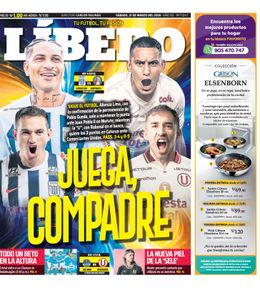 Edición Impresa - Libero | Lima - Sabado 21 de Marzo del 2026