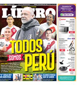 Edición Impresa - Libero | Lima - Sabado 28 de Marzo del 2026