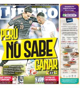 Edición Impresa - Libero | Lima - Miercoles 01 de Abril del 2026