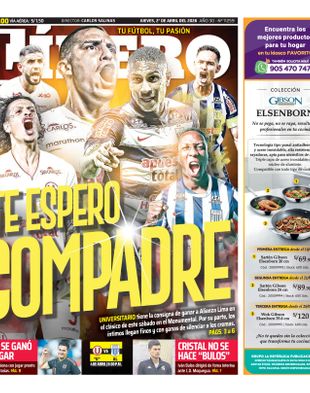 Edición Impresa - Libero | Sur - Jueves 02 de Abril del 2026