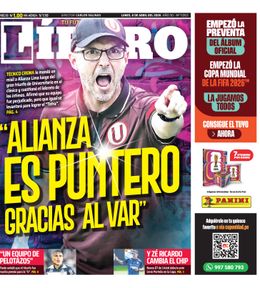 Edición Impresa - Libero | Lima - Lunes 06 de Abril del 2026