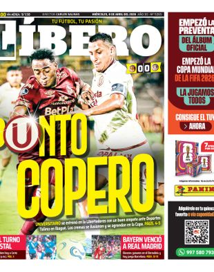 Edición Impresa - Libero | Sur - Miercoles 08 de Abril del 2026