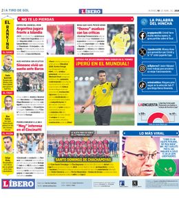 Edición Impresa - Libero | Lima - Viernes 10 de Abril del 2026