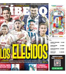 Edición Impresa - Libero | Lima - Lunes 13 de Abril del 2026