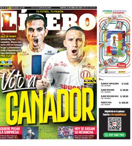 Edición Impresa - Libero | Lima - Martes 14 de Abril del 2026