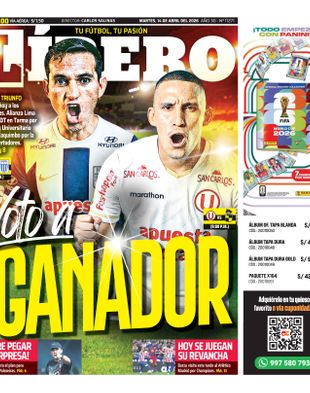 Edición Impresa - Libero | Norte - Martes 14 de Abril del 2026