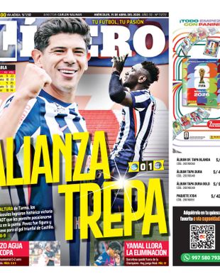 Edición Impresa - Libero | Norte - Miercoles 15 de Abril del 2026