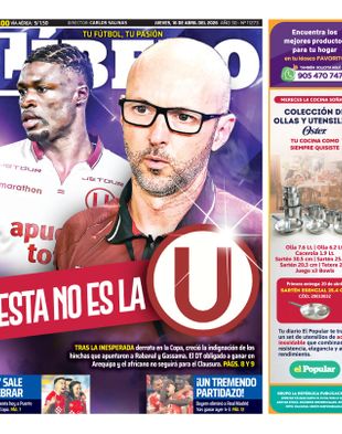 Edición Impresa - Libero | Sur - Jueves 16 de Abril del 2026