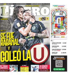 Edición Impresa - Libero | Lima - Jueves 23 de Abril del 2026