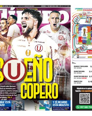 Edición Impresa - Libero | Sur - Viernes 01 de Mayo del 2026