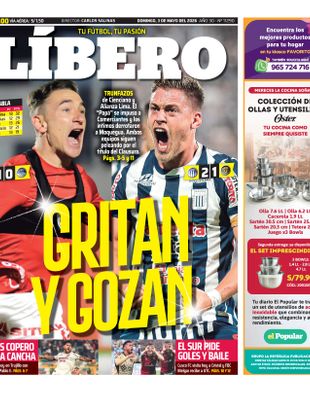 Edición Impresa - Libero | Sur - Domingo 03 de Mayo del 2026