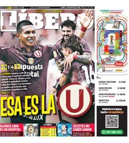 Edición Impresa - Libero | Lima - Lunes 04 de Mayo del 2026