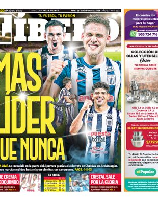 Edición Impresa - Libero | Norte - Martes 05 de Mayo del 2026