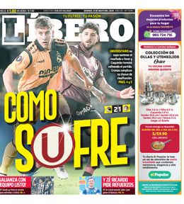 Edición Impresa - Libero | Lima - Viernes 08 de Mayo del 2026