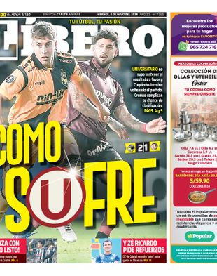 Edición Impresa - Libero | Norte - Viernes 08 de Mayo del 2026