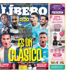 Edición Impresa - Libero | Lima - Sabado 09 de Mayo del 2026