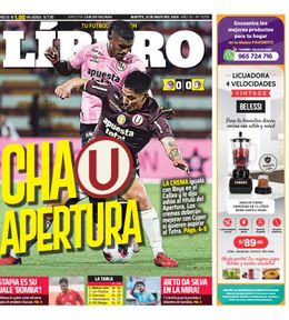 Edición Impresa - Libero | Lima - Martes 12 de Mayo del 2026