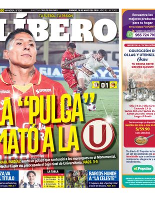 Edición Impresa - Libero | Norte - Sabado 16 de Mayo del 2026
