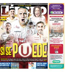 Edición Impresa - Libero | Lima - Martes 26 de Mayo del 2026