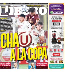 Edición Impresa - Libero | Lima - Miercoles 27 de Mayo del 2026