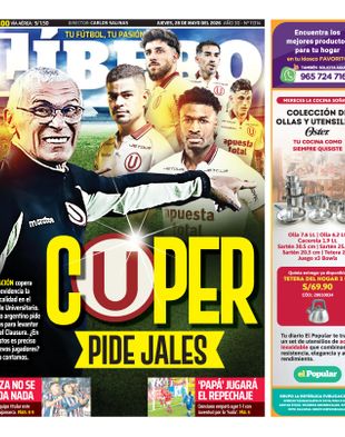 Edición Impresa - Libero | Norte - Jueves 28 de Mayo del 2026