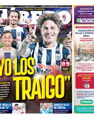 Edición Impresa - Libero | Sur - Martes 02 de Junio del 2026