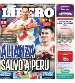 Edición Impresa - Libero | Lima - Sabado 06 de Junio del 2026