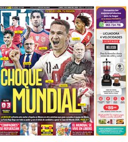Edición Impresa - Libero | Lima - Lunes 08 de Junio del 2026