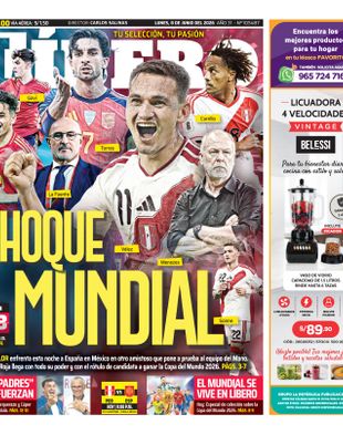 Edición Impresa - Libero | Sur - Lunes 08 de Junio del 2026