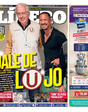 Edición Impresa - Libero | Norte - Sabado 20 de Junio del 2026