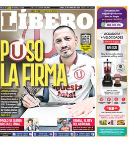 Edición Impresa - Libero | Lima - Lunes 22 de Junio del 2026