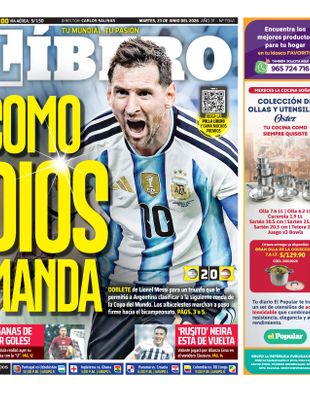 Edición Impresa - Libero | Norte - Martes 23 de Junio del 2026