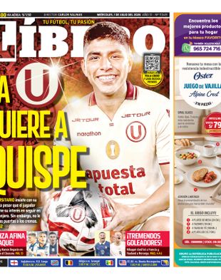 Edición Impresa - Libero | Norte - Miercoles 01 de Julio del 2026