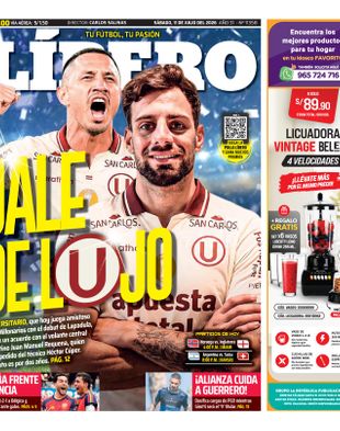 Edición Impresa - Libero | Sur - Sabado 11 de Julio del 2026