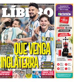 Edición Impresa - Libero | Lima - Domingo 12 de Julio del 2026
