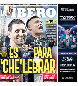 Edición Impresa - Libero | Lima - Jueves 16 de Julio del 2026