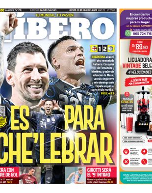 Edición Impresa - Libero | Norte - Jueves 16 de Julio del 2026